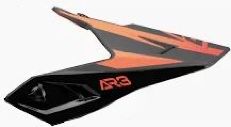 Answer 447096 AR3 Phantom Visor - Black/Red