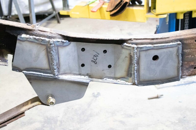 RustBuster RB7603L Leaf Spring Frame Section Left Side