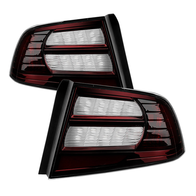 9033438 Xtune fits Acura 04-08 Tl OEM Style Tail Lights Red Smoked ALT-JH-ATL0