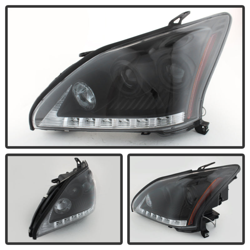 Spyder 5076779 fits Lexus 04-20 RX330 2006 Projector Headlights Halogen Model-