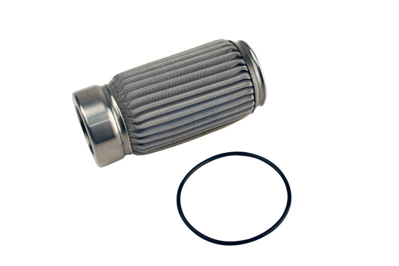 Aeromotive 12614 Filter Element - Crimp - 100 Micron SS (Fits 12304/12307/12324