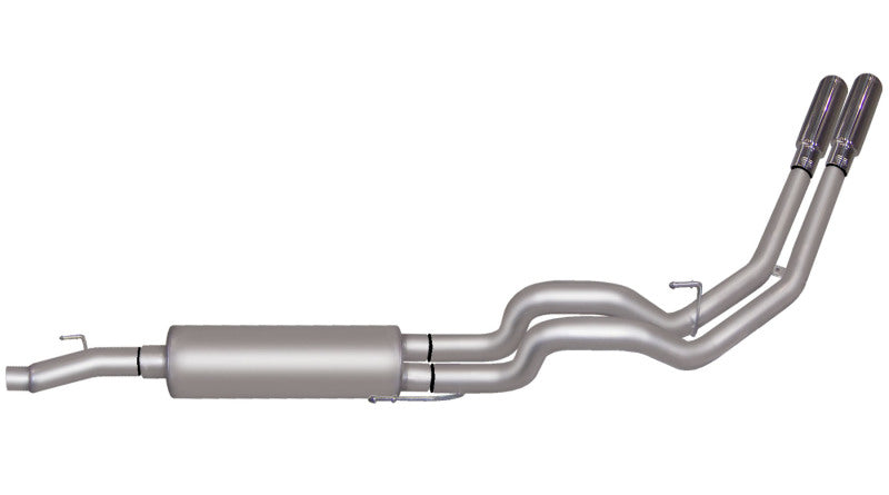 Gibson 9204 fits Ford 04-08 F-150 XL 4.6L 2.5in Cat-Back Dual Sport Exhaust - A