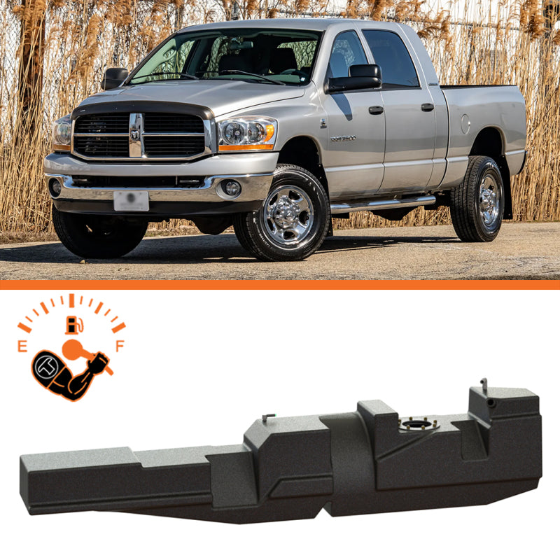 fits Titan Fuel Tanks 7030206 06-12 RAM 2500/3500 Cummins Mega Cab Short Bed 52 Gallon XXL Mid-Ship Fuel Tank