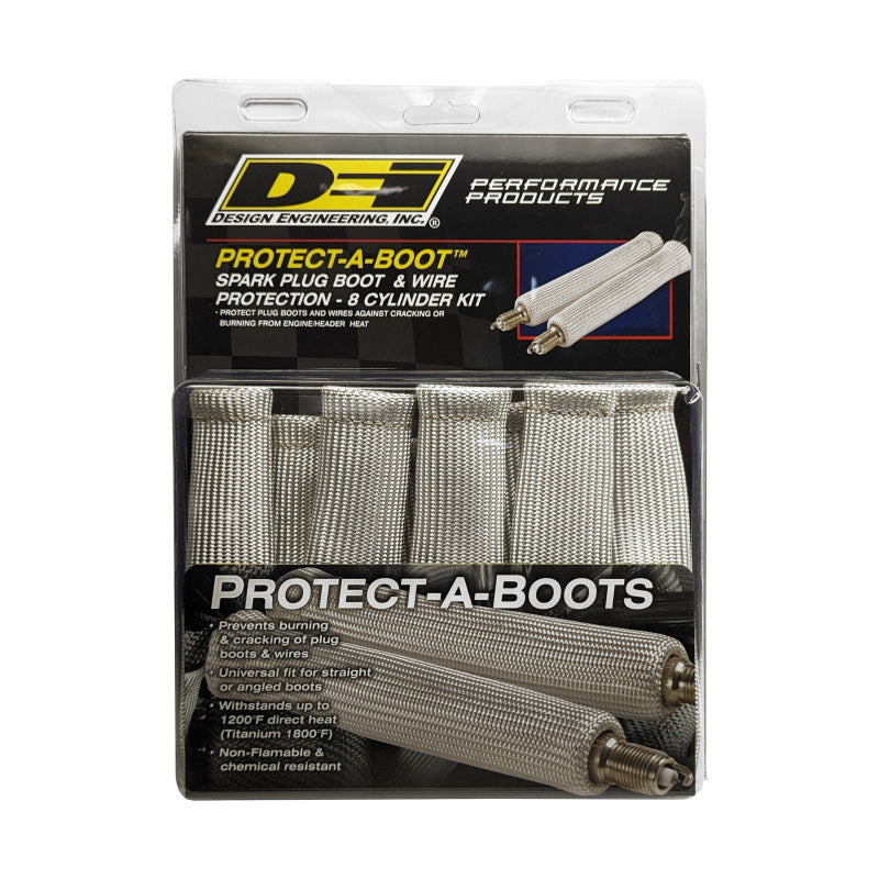DEI 10504 Protect-A-Boot XL- 8in - 8-pack - Silver