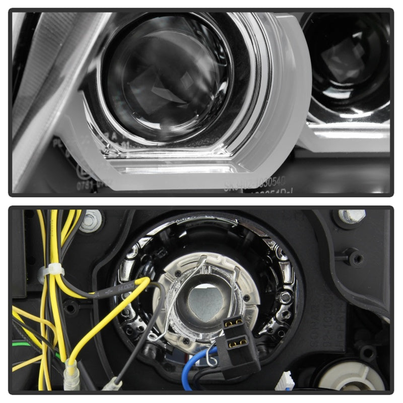 Spyder 5086488 fits BMW 09-12 E90 3-Series 4DR Projector Headlights Halogen - L