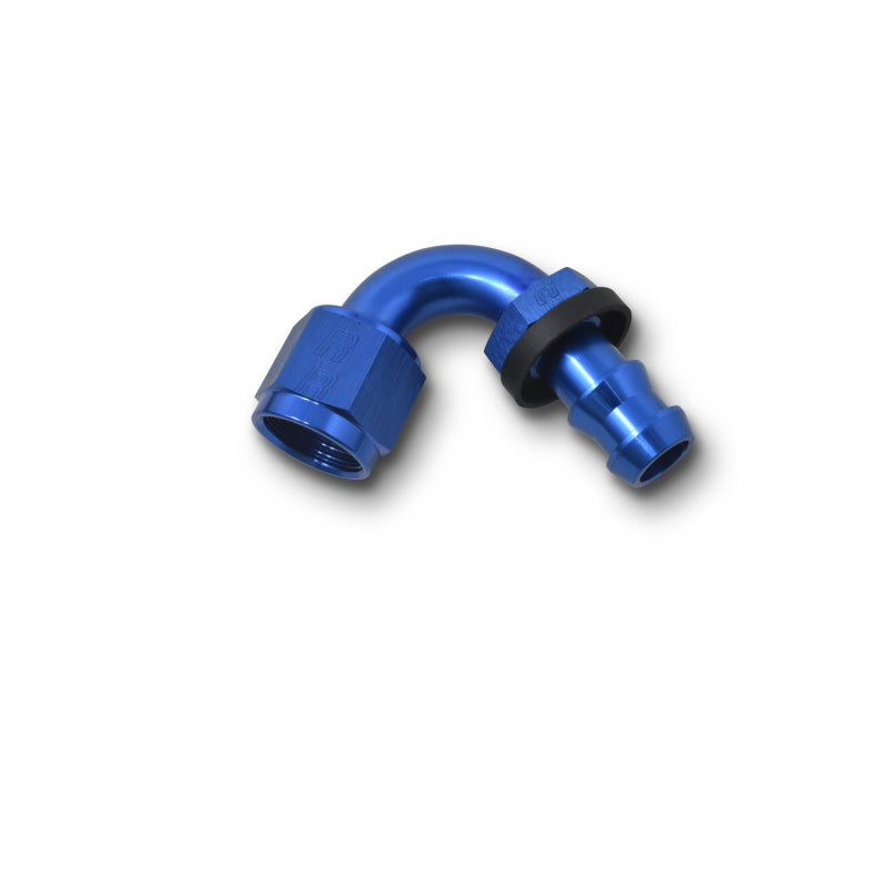 Russell 626000 Performance -6 AN Twist-Lok 120 Degree Hose End (9/16in Radius)