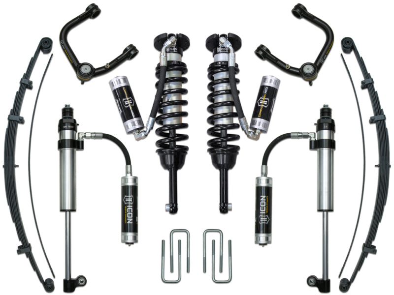 ICON K53008T fits Toyota 05-15 Tacoma 0-3.5in/16-17 fits Toyota 05-15 Tacoma 0-2.75in Stg 8 Suspension System w/Tubular Uca