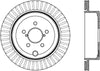 Stoptech 126.47031CSR Power Slot 13 Scion FR-S / 13 Subaru BRZ Rear Right Cryo Slotted Rotor