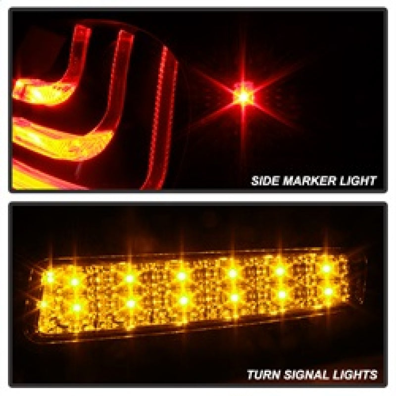 Spyder 5082596 fits Lexus 07-11 GS 350 LED Tail Lights Black ALT-YD-LGS06-LED-B