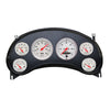 AutoMeter 2934-03 Autometer Arctic White Direct Fit Dash Kit 98-04 fits Chevy S10 Truck (2 x 3-3/8in. / 4 x 2-1/16in.)