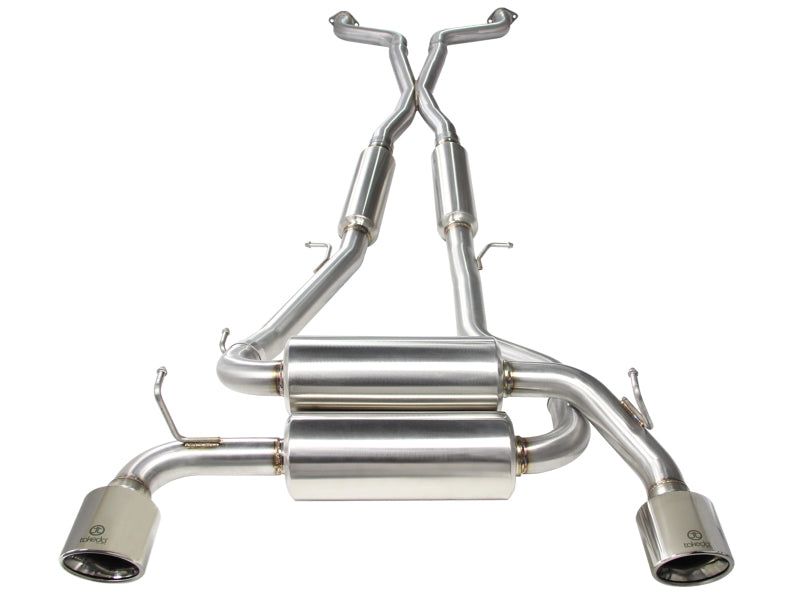AFE 49-36103-P 2-1/2in 304SS Cat-Back Exhaust fits Infiniti G37 08-13/Q60 14-1