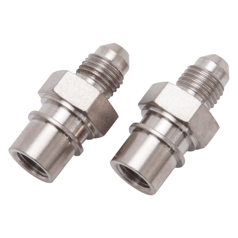 Russell 641421 Performance -4 AN Metric Adapter Fitting (2 pcs.) (Inverted Flair)