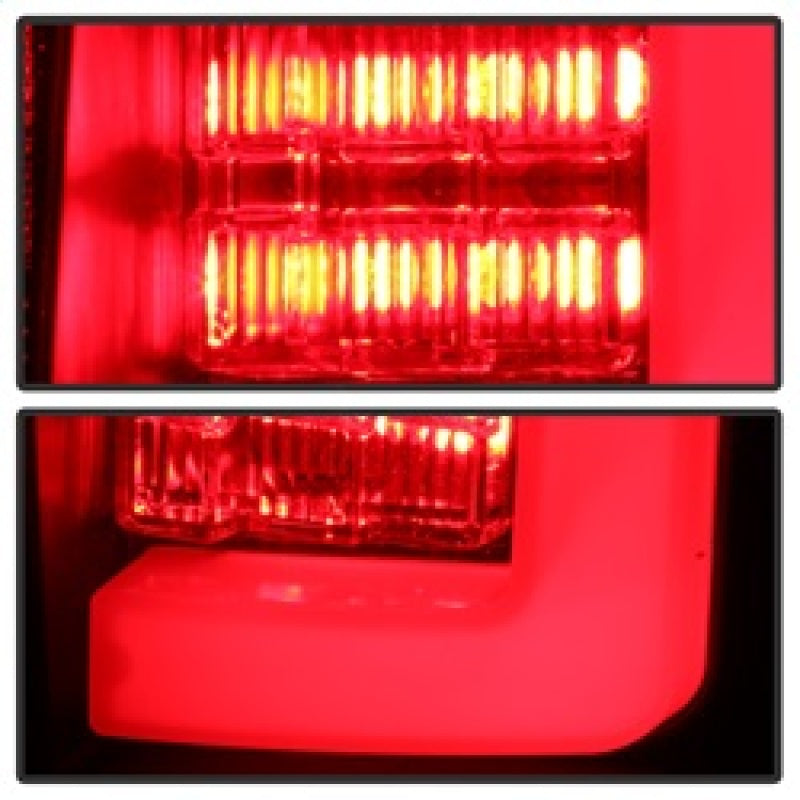 Spyder 5084200 fits Ford 09-14 F150 V2 Light Bar LED Tail Lights - Black (ALT-Y