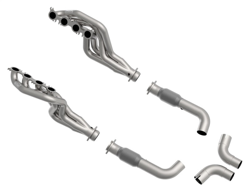 Kooks 1156H630 2020 Mustang GT500 5.2L 2in x 3in SS Headers w/GREEN Catted Connection Pipe