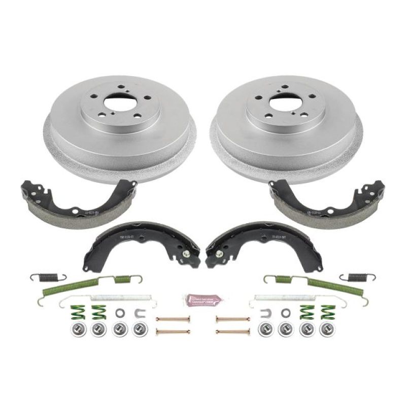 PowerStop KOE15332DK fits Subaru Impreza Outback Rear Autospecialty Drum Kit
