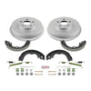 PowerStop KOE15332DK fits Subaru Impreza Outback Rear Autospecialty Drum Kit