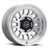 ICON Anza 17x8.5 5x150 25mm Offset 5.75in BS Silver Machined Wheel