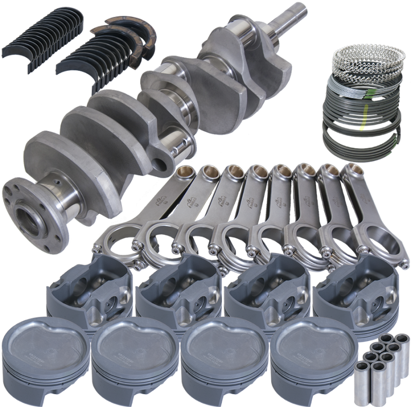 Eagle 15012080 fits Ford 429/460 SCJ 4.500in Crank 6.700in H-Beam -38cc Inv Dome 4.440in Pistons Rotating Assembly