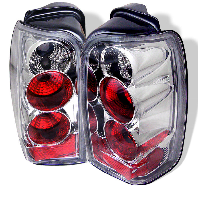 Spyder 5007308 fits Toyota 96-02 4 Runner Euro Style Tail Lights Chrome ALT-YD-