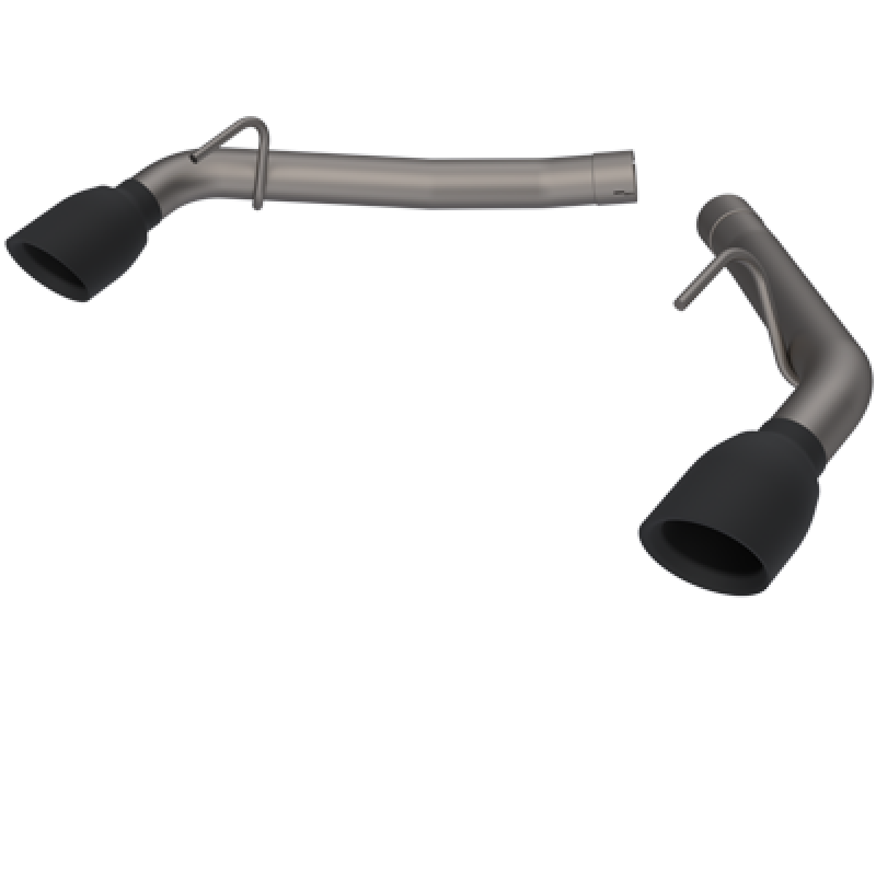 QTP 700114B 2014-2015 fits Chevrolet Camaro SS QTP Eliminator Axle Back Black Tips