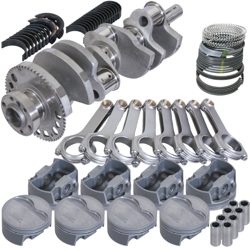 Eagle 129833905 fits Chevy LS1 4.000in Crank 58 Tth Reluctor 6.125in H-Beam -6cc 3.905in Pistons Rotating Assembly