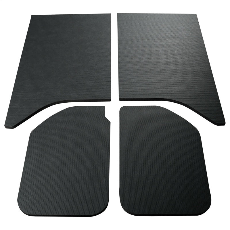 DEI 50160 fits Jeep 11-18 Wrangler JK 2-Door Boom Mat Headliner - 4 Piece - Bla