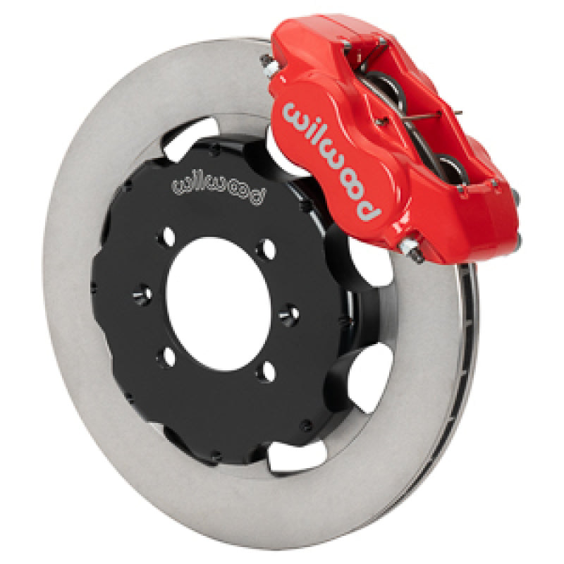 Wilwood 140-17935-R fits Forged Dynalite Front Hat Kit 11.75in Rotor Red Calipe