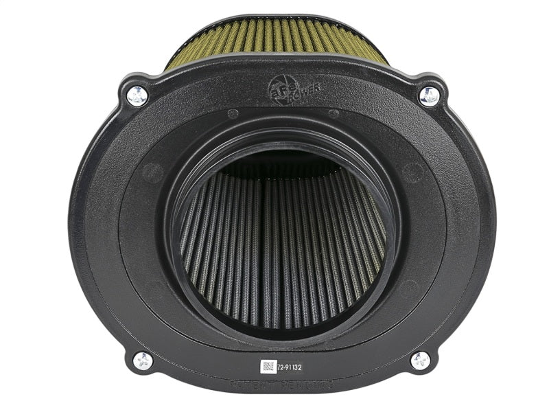 AFE 72-91132 m Pro-Guard 7 Air Filter Inverted Top - 5in Flange x 8in Height -