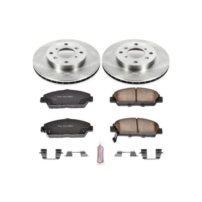 PowerStop KOE1033 fits Honda 92-96 Prelude Front Autospecialty Brake Kit
