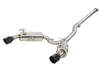 AFE 49-36701-B 3in. to 2.5in. 304 SS C/B Exhaust 08-15 fits Mitsubishi Lancer