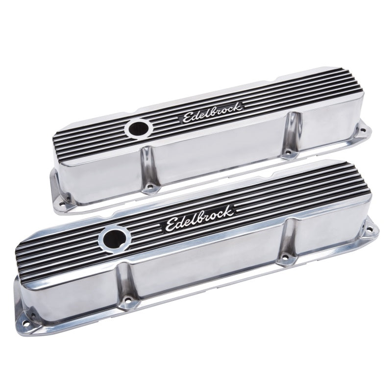Edelbrock 4276 Valve Cover Elite II fits Chrysler 383-440 Big Block V8 Polished
