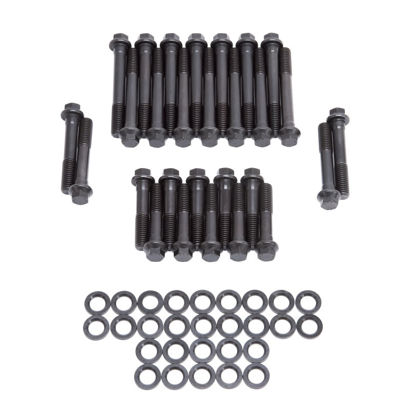 Edelbrock 8532 1/2In Bolt Kit for 1970 and Later AMC Engines W Edel Perf and Perf RPM Heads