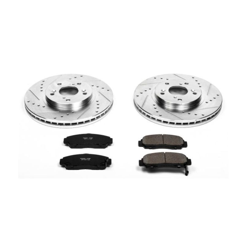 PowerStop K2292 fits Acura 01-03 CL Front Z23 Evolution Sport Brake Kit