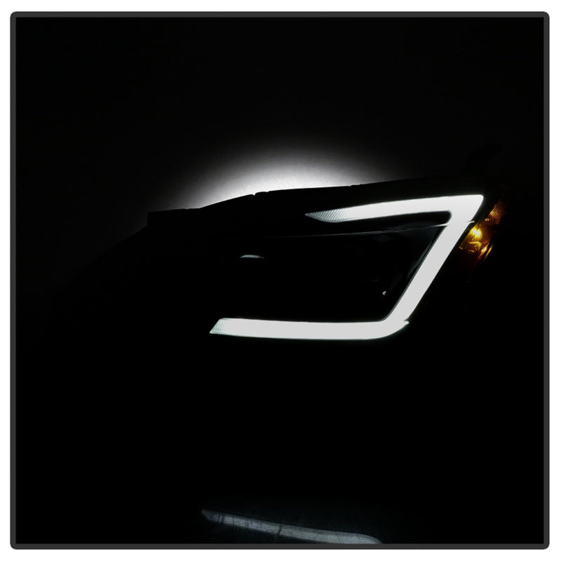 xTune 9042973 13-15 fits Nissan Sentra DRL LED Light Bar Proj Halogen Headlight