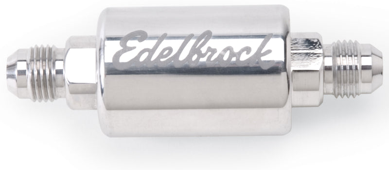 Edelbrock 8129 Replacement Polished Filter for 8128