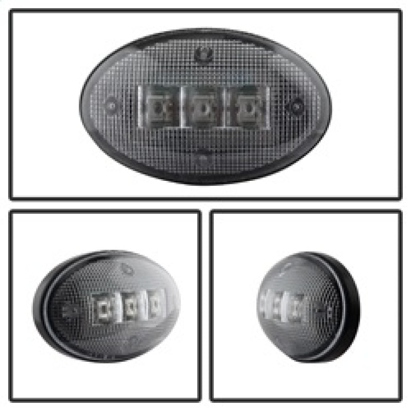 9924651 Xtune fits Ford 99-10 Superduty F250-F550 Dually Fender LED Side Fende