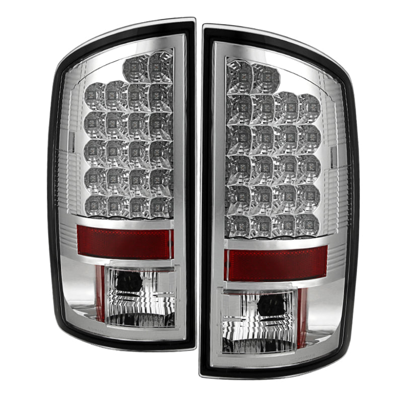 Spyder 5002563 fits Dodge 02-06 Ram 1500/Ram 2500/3500 03-06 LED Tail Light Chr