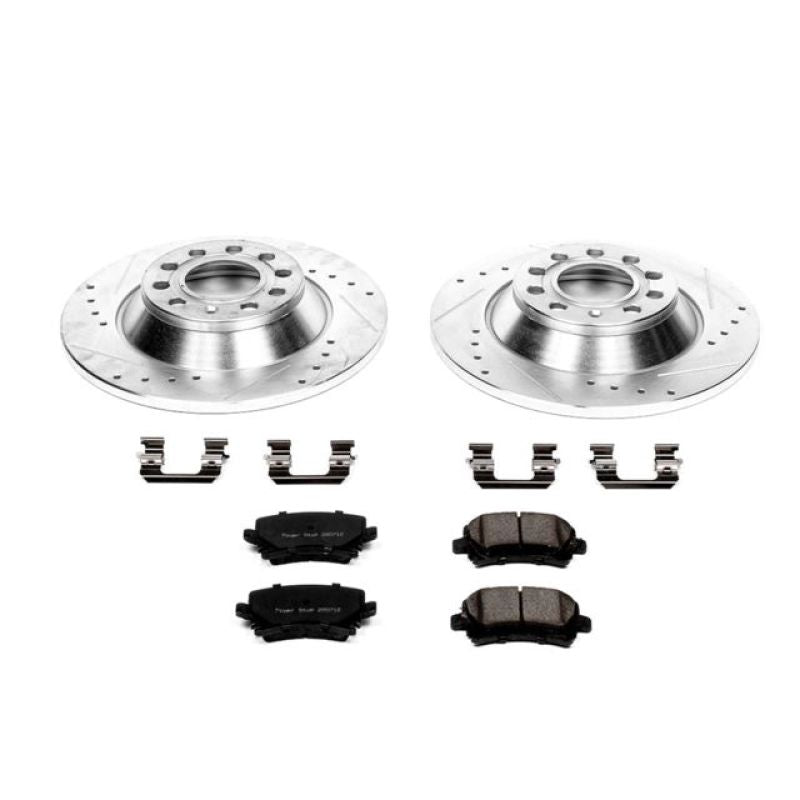 PowerStop K4625 fits Audi 05-11 A6 Rear Z23 Evolution Sport Brake Kit