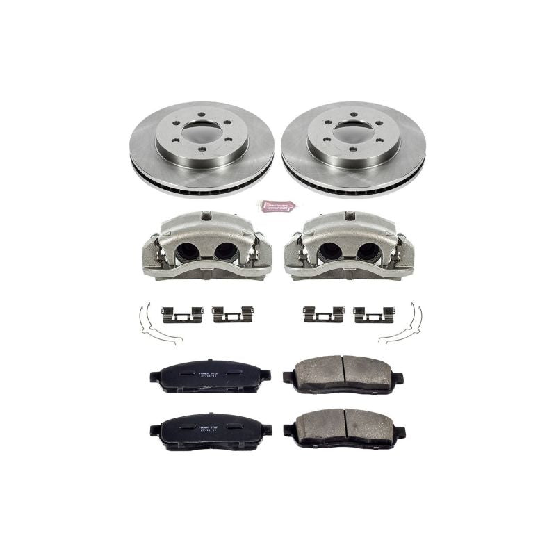 Power Stop KCOE1943 2004 fits Ford F-150 Front Autospecialty Kit w/Cals
