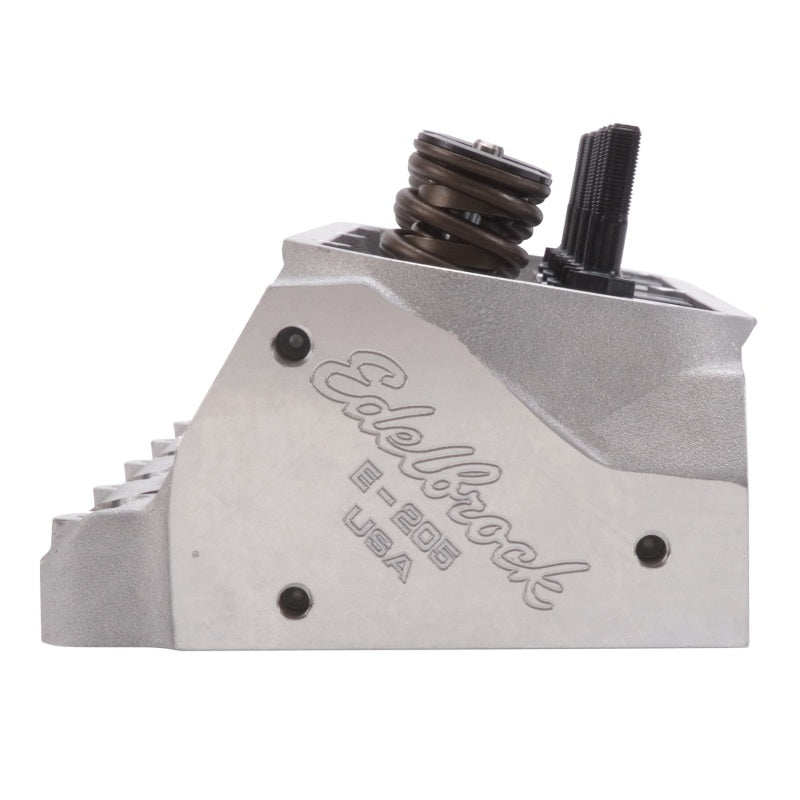 Edelbrock 5027 1Pr SBF Cyl Head E-205 2 08 Intake Complete Assembled w/ Springs