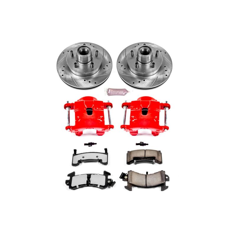 PowerStop KC1482 36 fits Buick Regal Front Z36 Truck & Tow Brake Kit w/Calipers