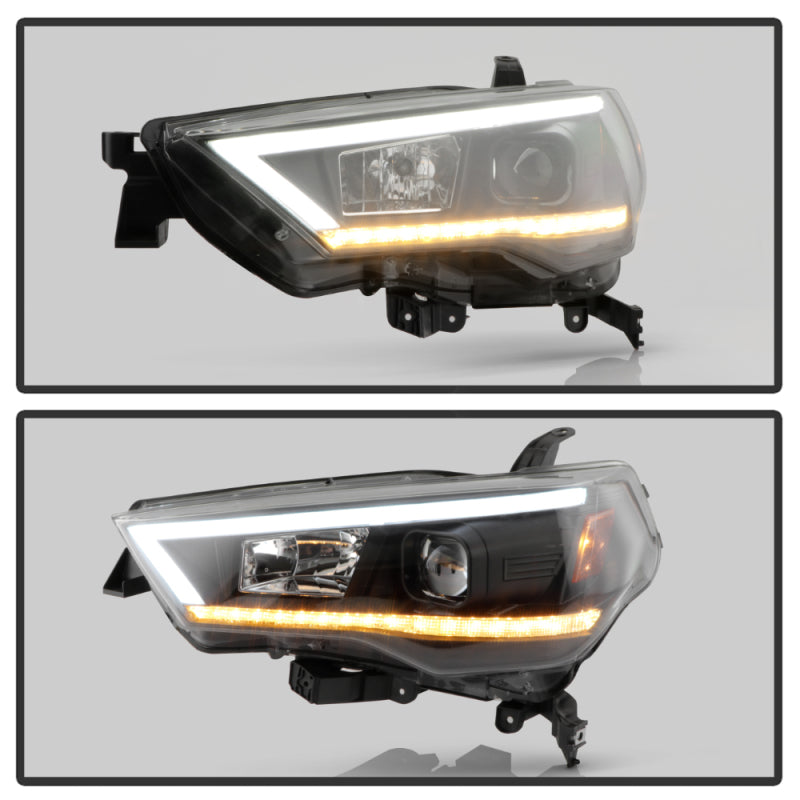 Spyder 5088154 14-20 fits Toyota 4Runner Projector Headlights w/Seq. LED Turn S