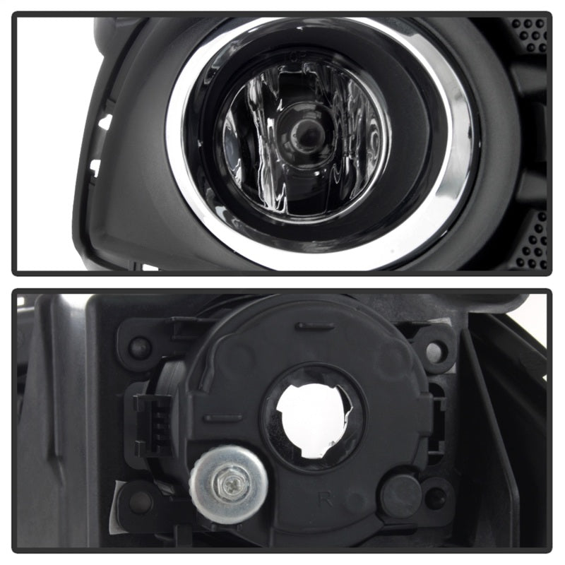 Spyder 5085009 fits Ford 13-16 Fusion OEM Fog Lights w/Switch & Cover - Clear (