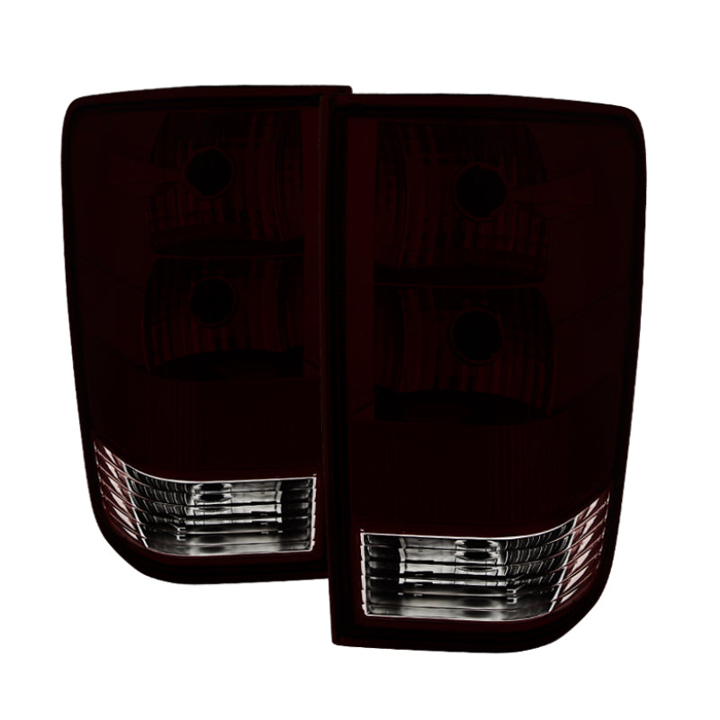 9033445 Xtune fits Nissan 04-15 Titan OEM Style Tail Light Red Smoked ALT-JH-N
