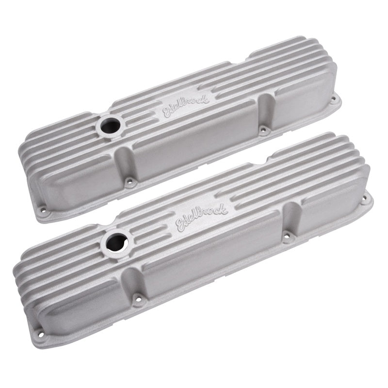 Edelbrock 41929 Valve Cover Classic Series fits Chrysler 383/440 CI V8 Satin
