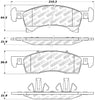 Stoptech 305.0934 Street Select Brake Pads - Rear