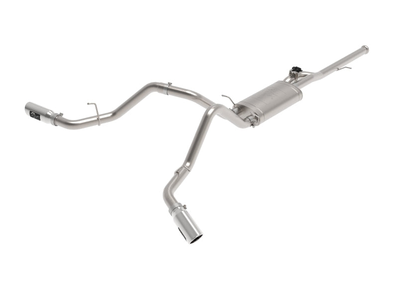 AFE 49-34132-P XV 3in 304SS CB Exhaust w/ Cutout 14-19 fits GM Trucks 4.3/5.3L