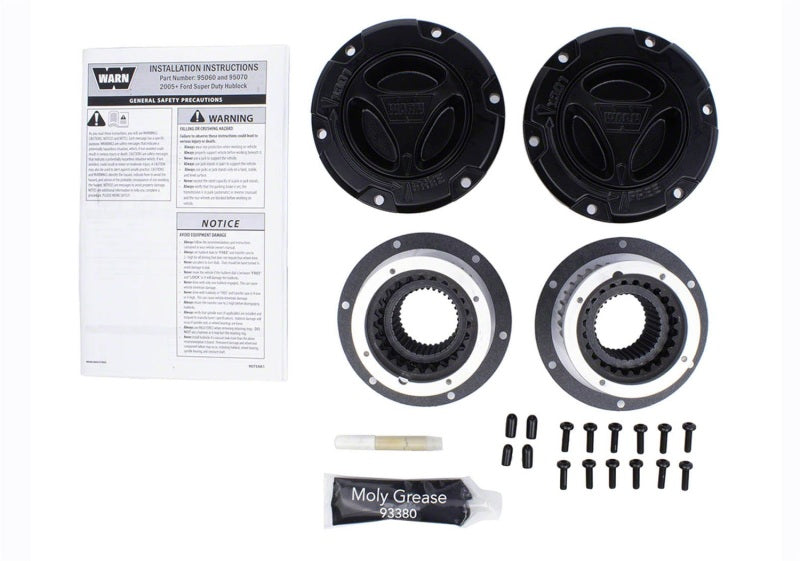 Ford Racing M-1104-SD Super Duty Warn Locking Hubs