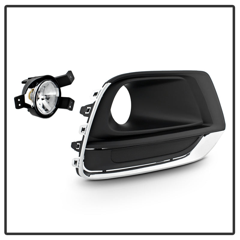 Spyder 9044243 fits Chevrolet 17-19 Trax OEM Fog Lights w/Switch - Clear (FL-CT