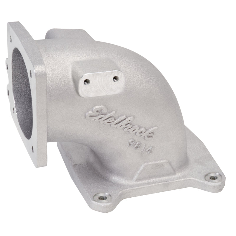 Edelbrock 3814 EFI Intake Elbow Universal 100 Deg 95mm T B to 4500 Dominator Flange Tall Profile
